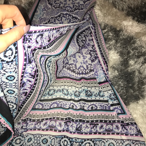 Printed maxi skirt - Picture 3 of 4